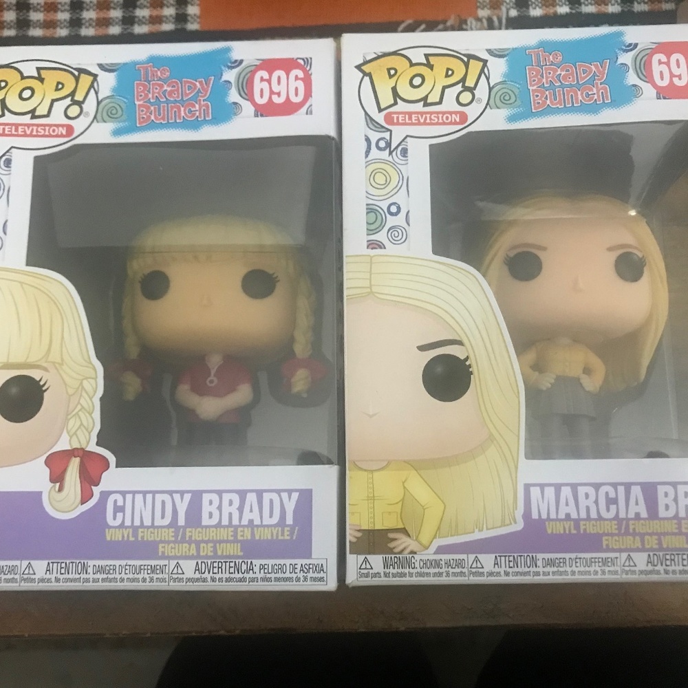 Funko Pop Bundle of Marcia and Cindy Brady
